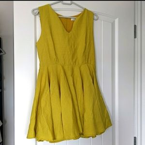 Color pop cocktail dress